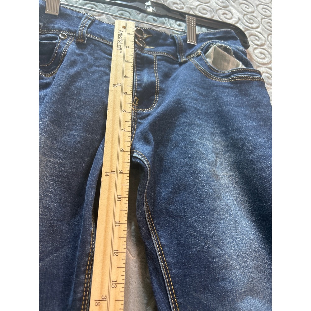 R.DISPLAY Jeans Denim Skinny Fit Cropped Blue‎ Jeans **READ** - Picture 5 of 8